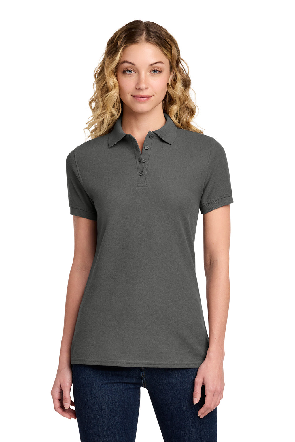 Port & Co™ Women's Core Blend Pique Polo