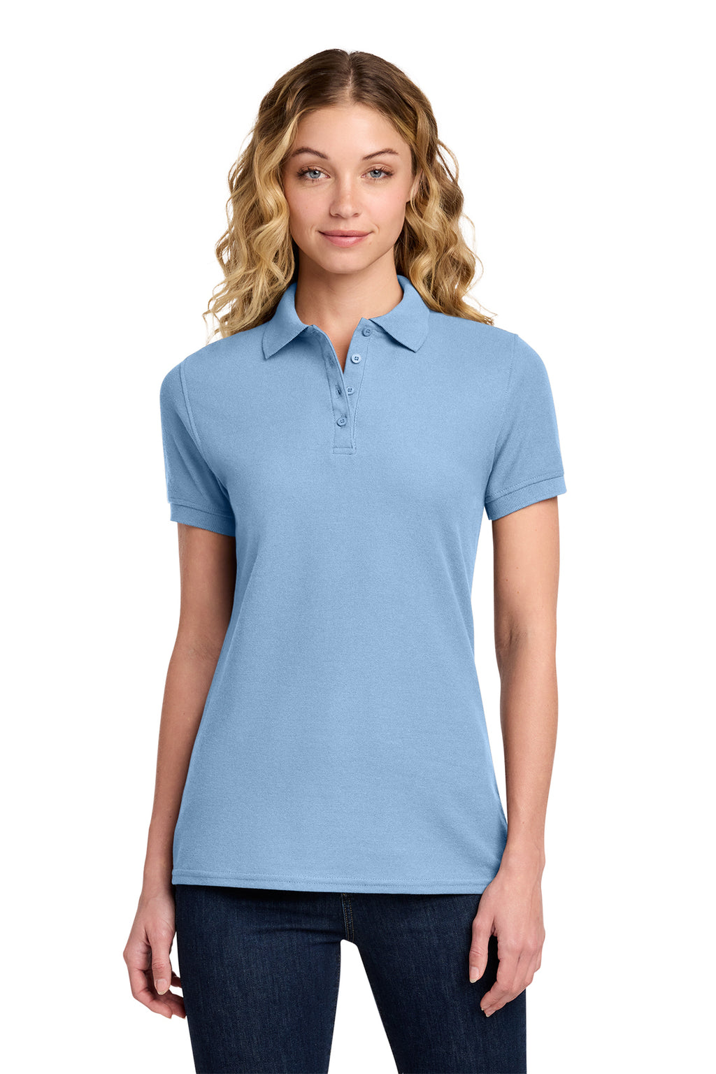 Port & Co™ Women's Core Blend Pique Polo
